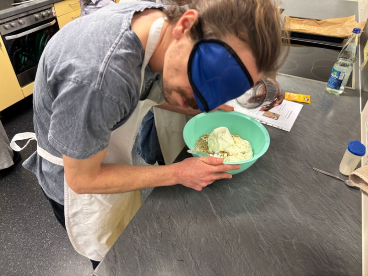 Blind kochen